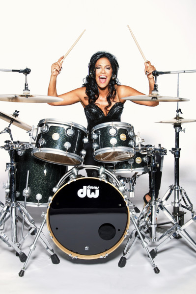 SHEILA E. (photo on drums)