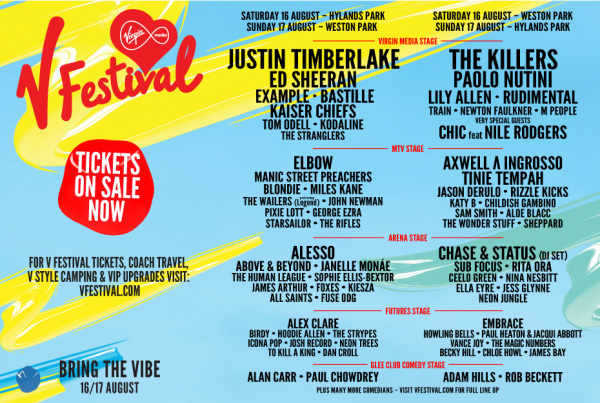 V Festival - 23-06-2014 - poster