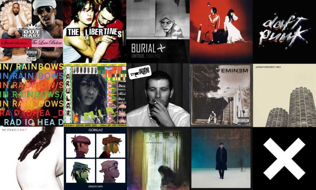 AAA Music - Best Of Century - Albums - Feature - Radiohead-Slaves-Eminem-Libertines