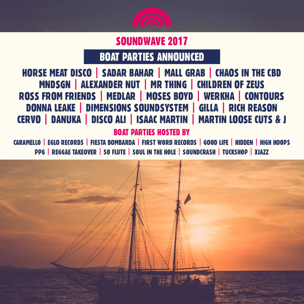 Soundwave Festival - boat parties